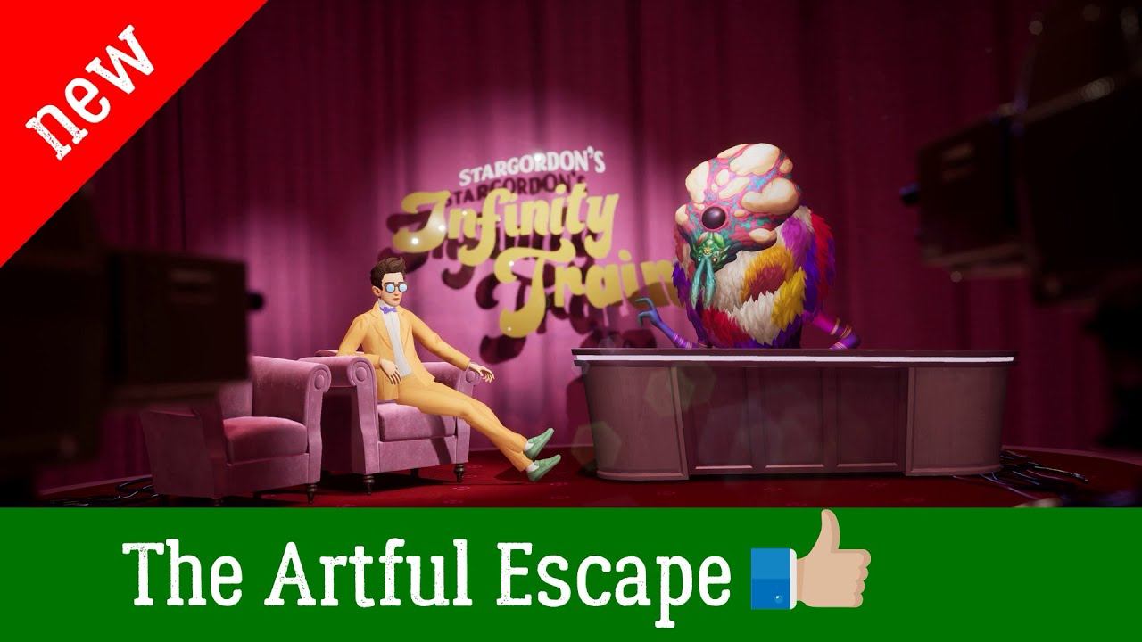 ⚡The Artful Escape - Искусный побег⚡ на Xbox One трейлер игры смотреть онлайн
