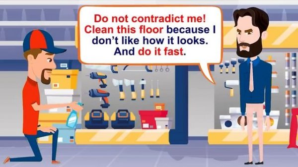 Giving orders and commands English Conversation Practice