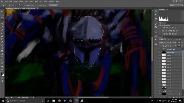 Chan Draws DOTA - Broodmother (+reac- смотреть онлайн