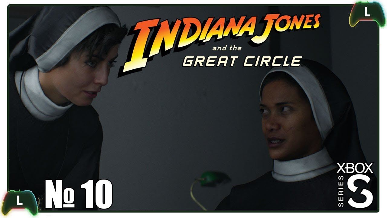 |10| Indiana Jones and the Great Circle |Xbox SS| Закрываем Ватикан
