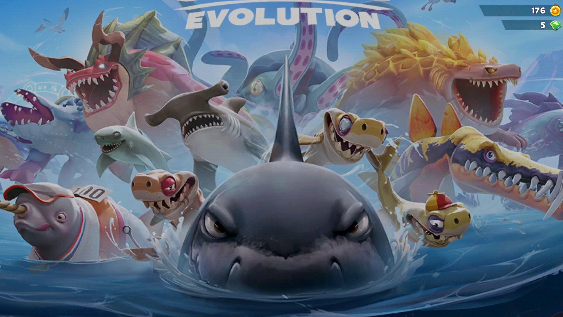 Hungry Shark Evolution. акула смотреть онлайн