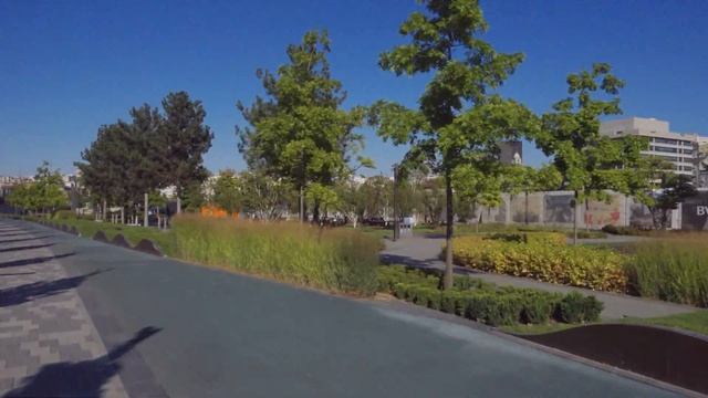 Beograd na Vodi ulicom i vazduhom | Belgrade Waterfront from drone and bike | 4K смотреть онлайн