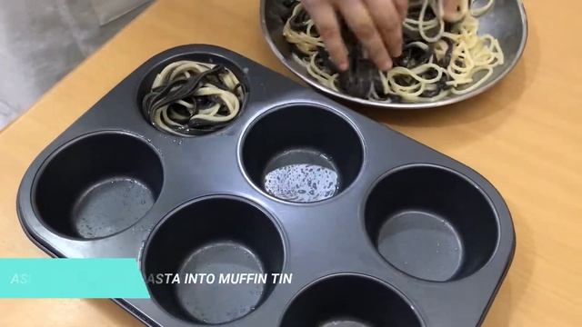 Muffin-etti (Yummy Spaghetti Muffins) | Kimmy x Kitchen смотреть онлайн