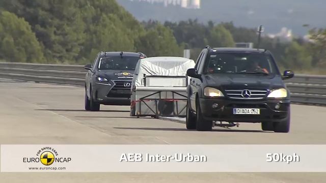 Euro NCAP - AEB Test of 2014 Lexus NX смотреть онлайн