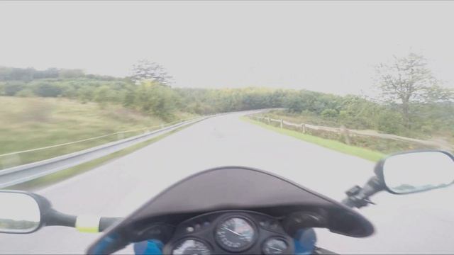 Ostrá lúka - Raw onboard - Honda CBR 600F смотреть онлайн