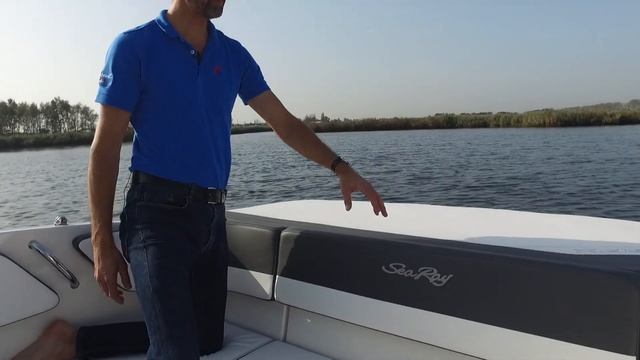 Sea Ray SPX 210 - Walkthrough English смотреть онлайн