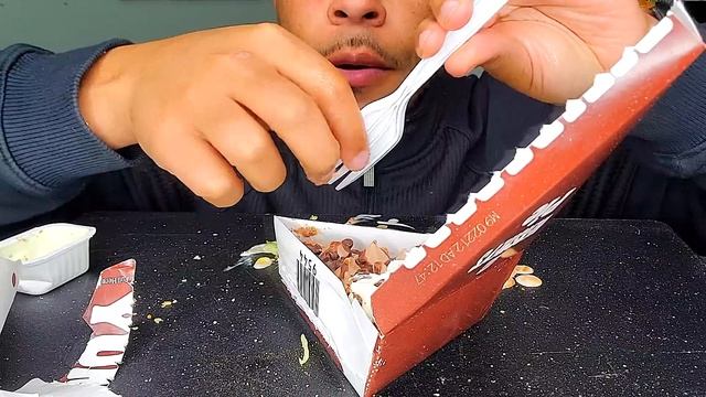 ASMR BURGER KING SPICY WHOPPER MELT IMPOSSIBLE PATTIES CHICKEN NUGGETS RANCH SAUCE FRIES PIE MUKBAN