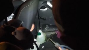 Откачиваем бензин из бензо бака гранта часть 4