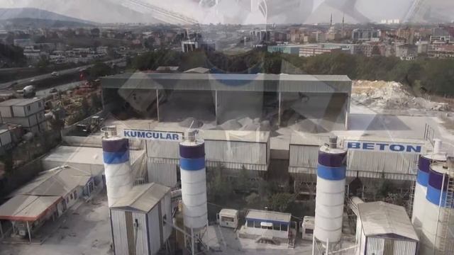 Havadan beton santrali çekimi - Kumcular beton смотреть онлайн