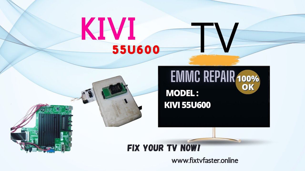 HK.RT2861V09 Firmware Emmc For Kivi 55U600 Tv.