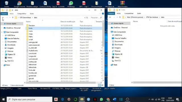 Como baixar mod primeira pessoa ATUALIZADO 2020 смотреть онлайн
