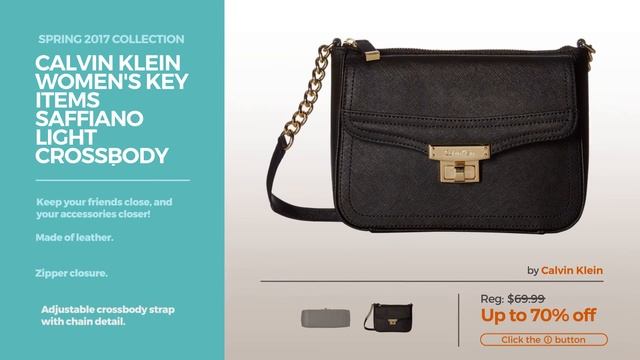 Collection By Calvin Klein Featured Cross-Body Bags смотреть онлайн
