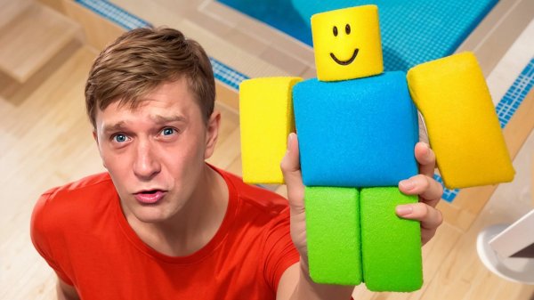 УПРОВЛЯЮ  НУБОМ в ROBLOX NOOB!