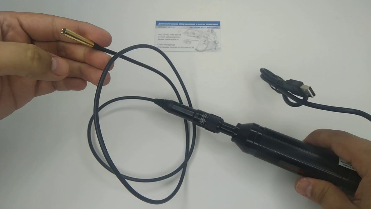 Видеоэндоскоп Autel MV105 5.5 мм смотреть онлайн