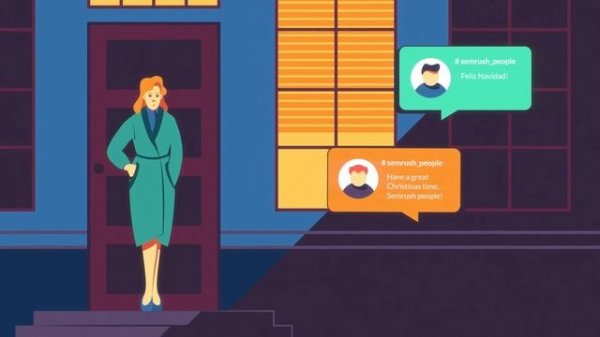 Semrush. Merry Christmas 2020