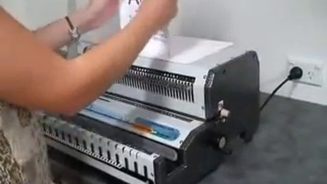WireMac E31 Electric Wire Binding Machine смотреть онлайн