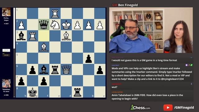 Tata Steel Round 2: Jerguš Pecháč vs Amin Tabatabaei смотреть онлайн