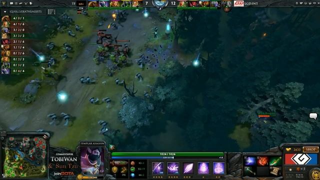 G League Semi Final - LGDint vs TongFu - Game 2 Part 2 смотреть онлайн