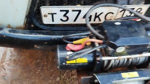 Установка быстросъёмный лебёдки