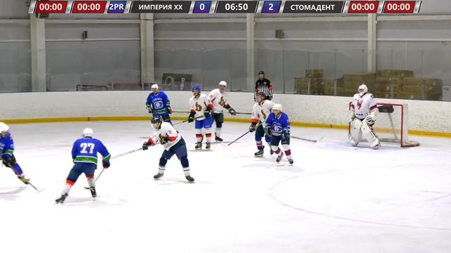 16.10.2021, ХК "ИМПЕРИЯ ХХ" - ХК "СТОМАДЕНТ" (2 ЛИГА) смотреть онлайн