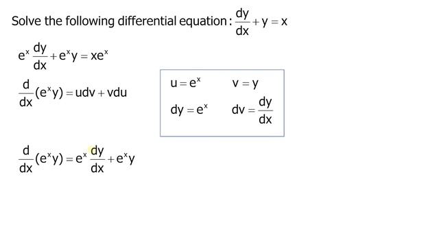Integrating Factor (Problem 1) смотреть онлайн