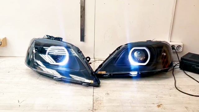 Lada Largus светодиодные тюнинг фары смотреть онлайн