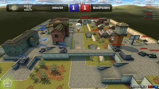 «Invincible» vs «WooDPeckers» MQT 20 тур 29.08.2017 смотреть онлайн