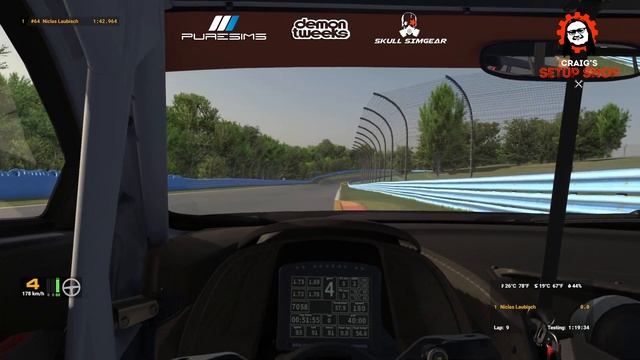 iRacing - 24S2 - Audi R8 GT3 - GT3 Sprint - Watkins Glen - Nic смотреть онлайн