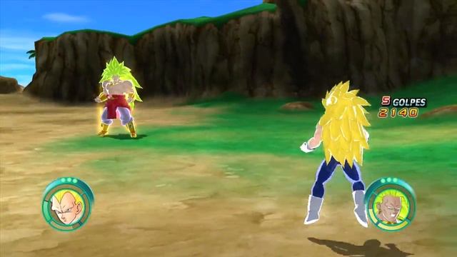 Dragon Ball Raging Blast : VEGETA SSJ 3 VS BROLY SSJ 3 ! - LUCHA DE TITANES ! ULTIMO VIDEO DE 2015 смотреть онлайн
