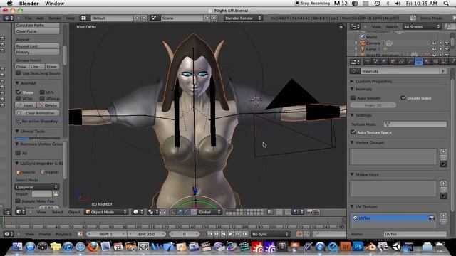 Blender-Fixing Automatic Weight Errors смотреть онлайн