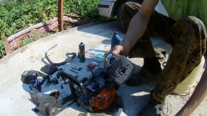 Как я бензорез не смог починить((