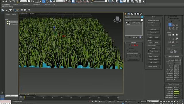 3ds max Hair and fur Tutorial for beginners | 3ds max Hair and fur Tutorial without Plugins | смотреть онлайн