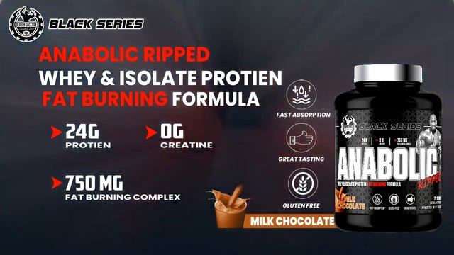 DEXTER JACKSON BLACK SERIES ANABOLIC RIPPED WHEY 5 LBS MILK CHOCOLATE смотреть онлайн