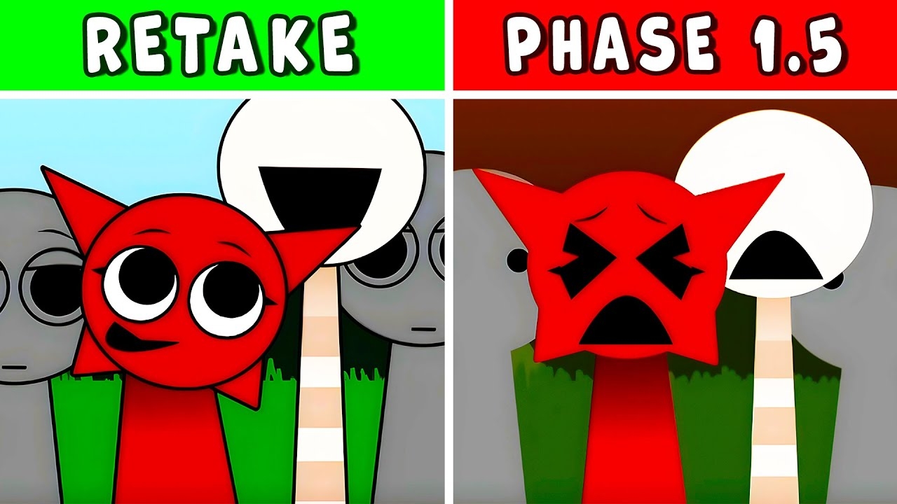 СПРУНКИ РЕТЕЙК ФАЗА 1.5 | Sprunki Incredibox смотреть онлайн