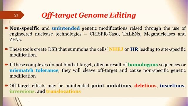 Genome Editing II (Part D) смотреть онлайн