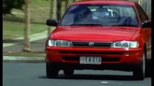 1995 E100 Toyota Corolla road test