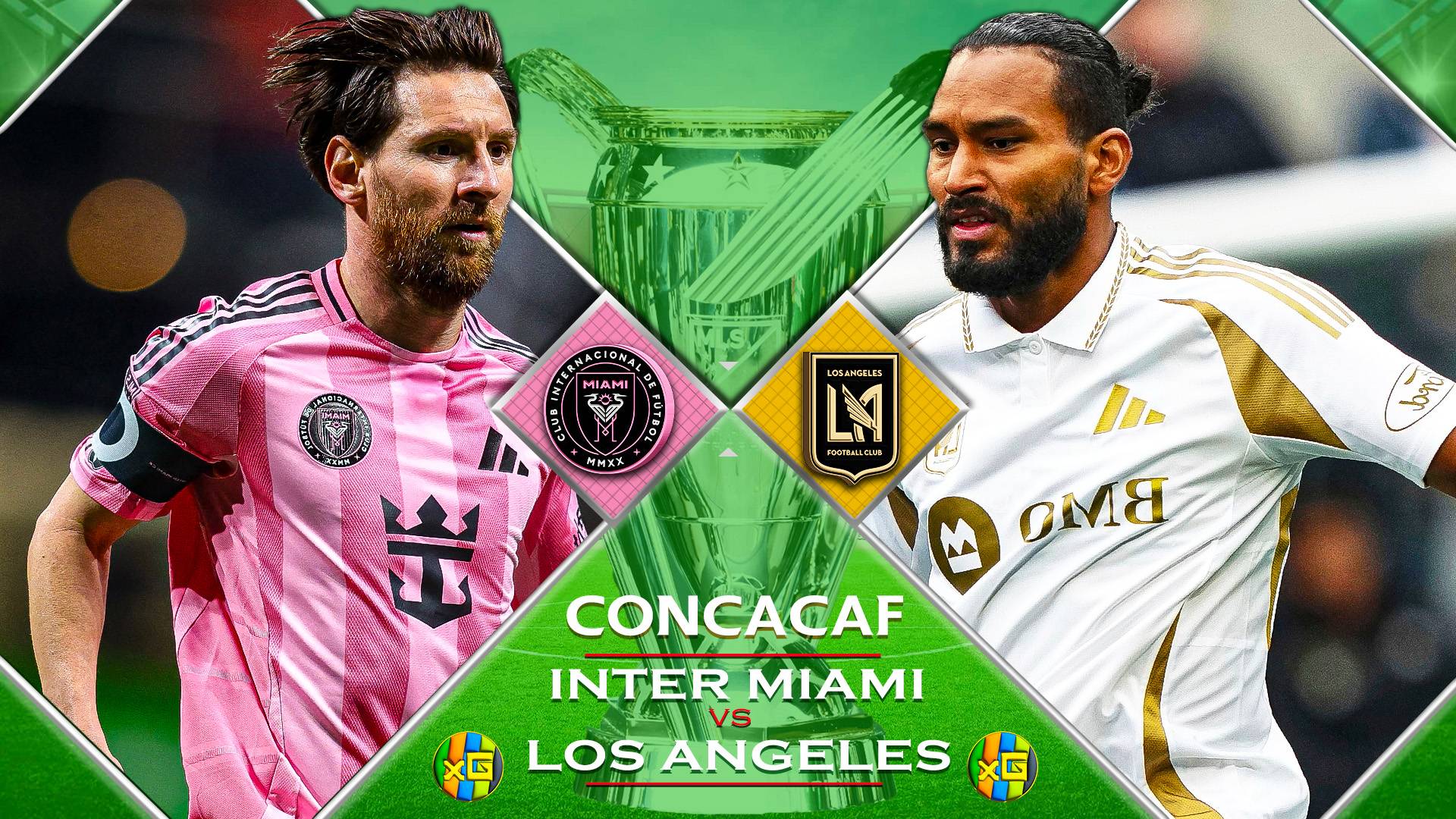 Интер Майами - Лос‑Анджелес | 10.04.2025 | Футбол | Лига Чемпионов КОНКАКАФ | Прямая трансляция | xG