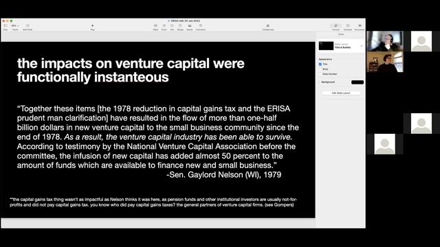 Every Rotten Idea Since Adam: How ERISA Reform Made Modern Venture Capital with M. R. Sauter смотреть онлайн
