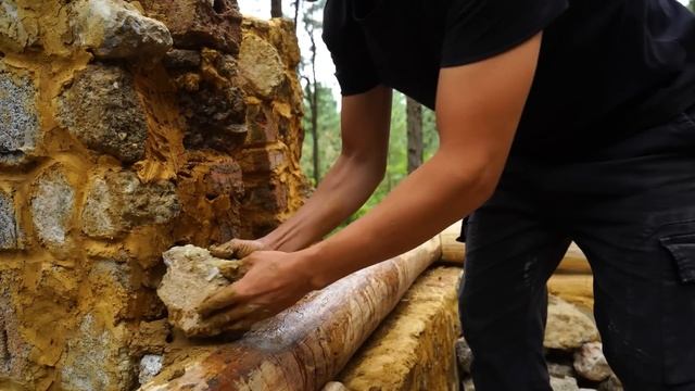 КРАСИВЫЙ ДОМ В ЛЕСУ. ОДИНОЧНОЕ СТРОИТЕЛЬСТВО смотреть онлайн