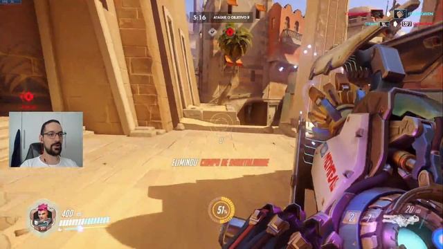 Como se JOGA COM A ZARYA mesmo?! Retornando ao Overwatch! смотреть онлайн