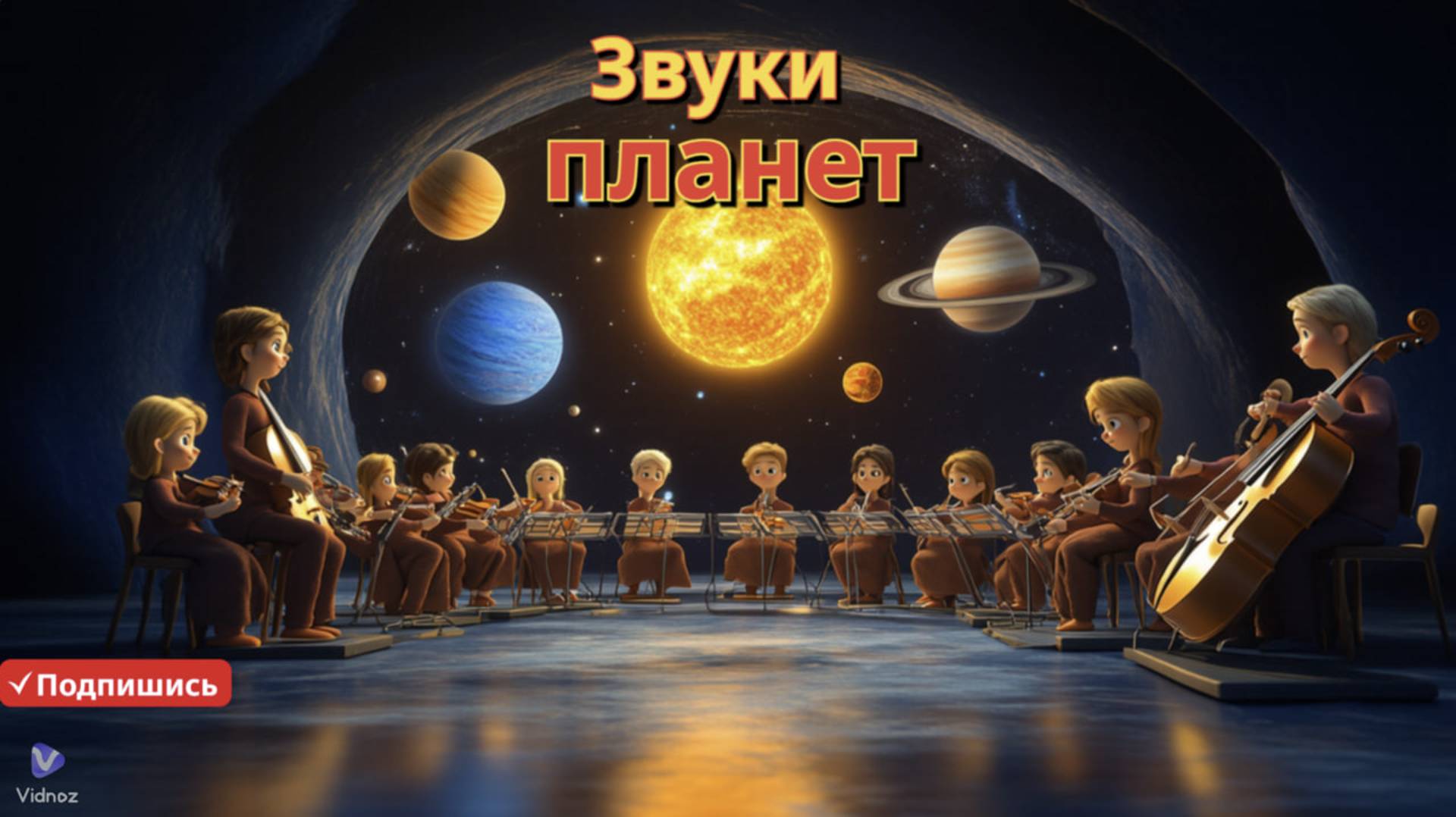 Все звуки планет Солнечной системы из космоса 🌍🔊✨ смотреть онлайн