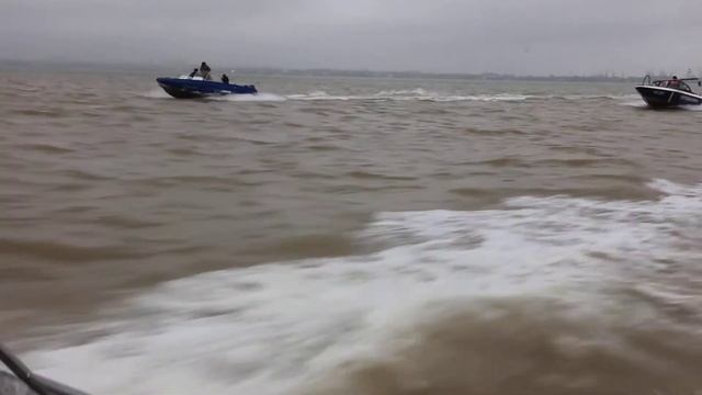 Сегодня состоялся рейд по охране водных биоресурсов по Ейскому лиману-4 смотреть онлайн