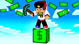Майнкрафт но на ОДНОМ БЛОКЕ МИЛЛИОНЕРА в Майнкрафте ДЕВУШКА ВИДЕО ТРОЛЛИНГ MINECRAFT Евгенбро
