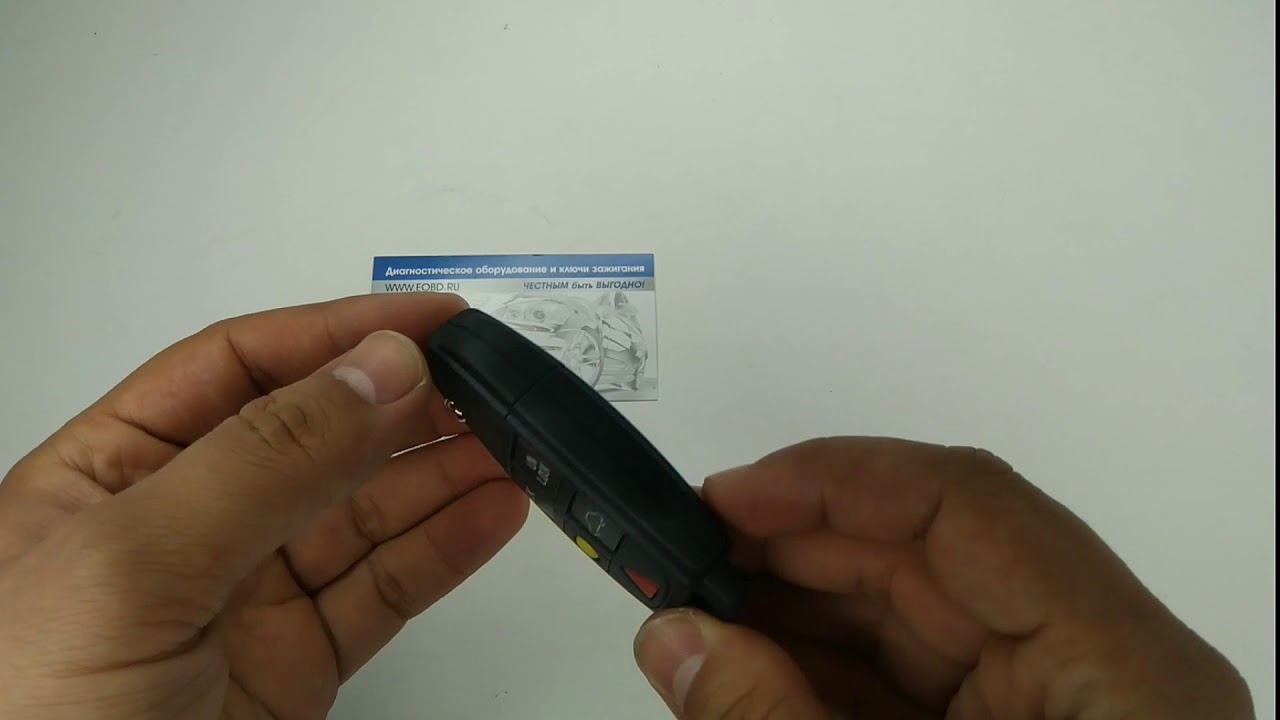 Ключ выкидной Volvo 5 кнопок смотреть онлайн