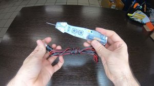 Контролька Gprobe + New с генератором плюсового напряжения    короткое видео