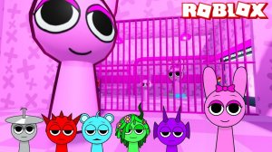 ПОБЕГ ИЗ ТЮРЬМЫ СПРУНКИ В РОБЛОКСЕ | Sprunki Incredibox Roblox