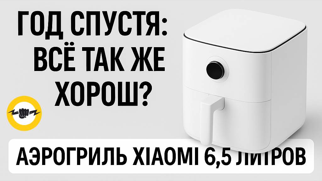Аэрогриль Xiaomi 6.5 L спустя год смотреть онлайн