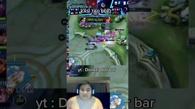 REACTION DONKEY RRQ HOSHI COMEBACK VS ONIC PH смотреть онлайн