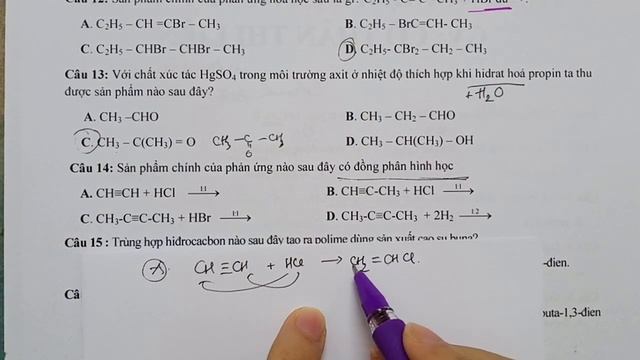 GIẢI CHI TIẾT TRẮC NGHIỆM LÝ THUYẾT ANKIN - HOÁ 11- CÔ THÂN THỊ LIÊN смотреть онлайн