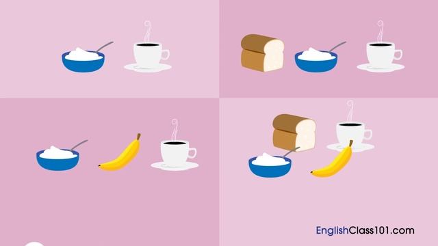 A2 Listening. Eating a breakfast